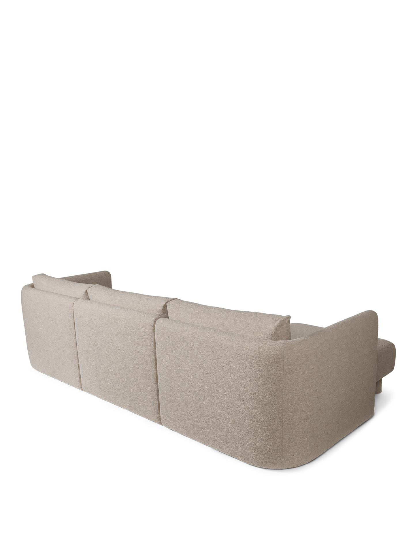 Dase modular sofa - the middle element upholstered