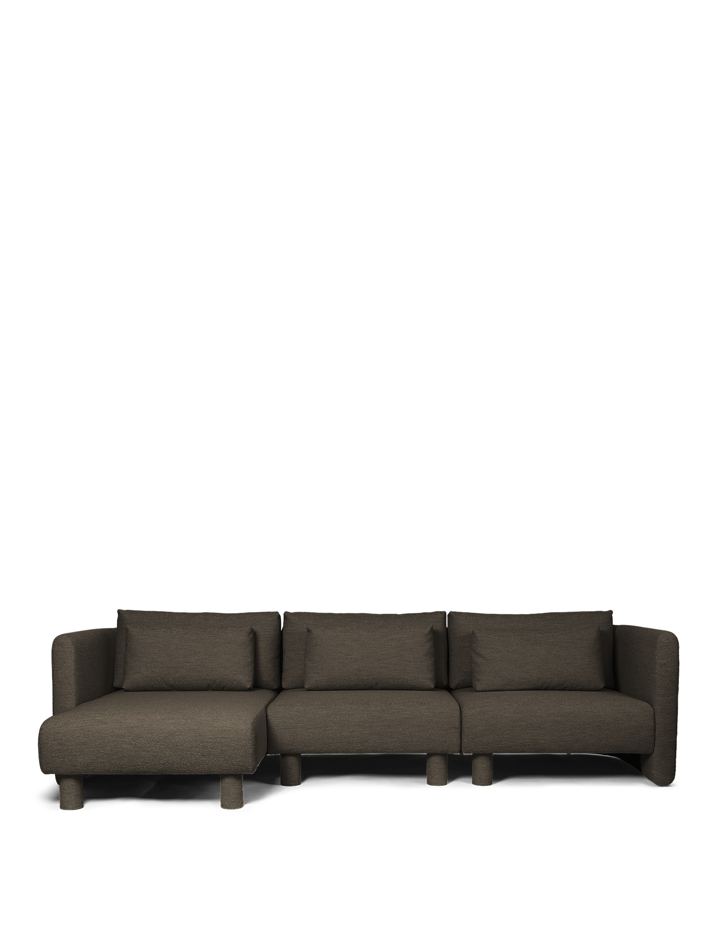 Dase modular sofa - the middle element upholstered