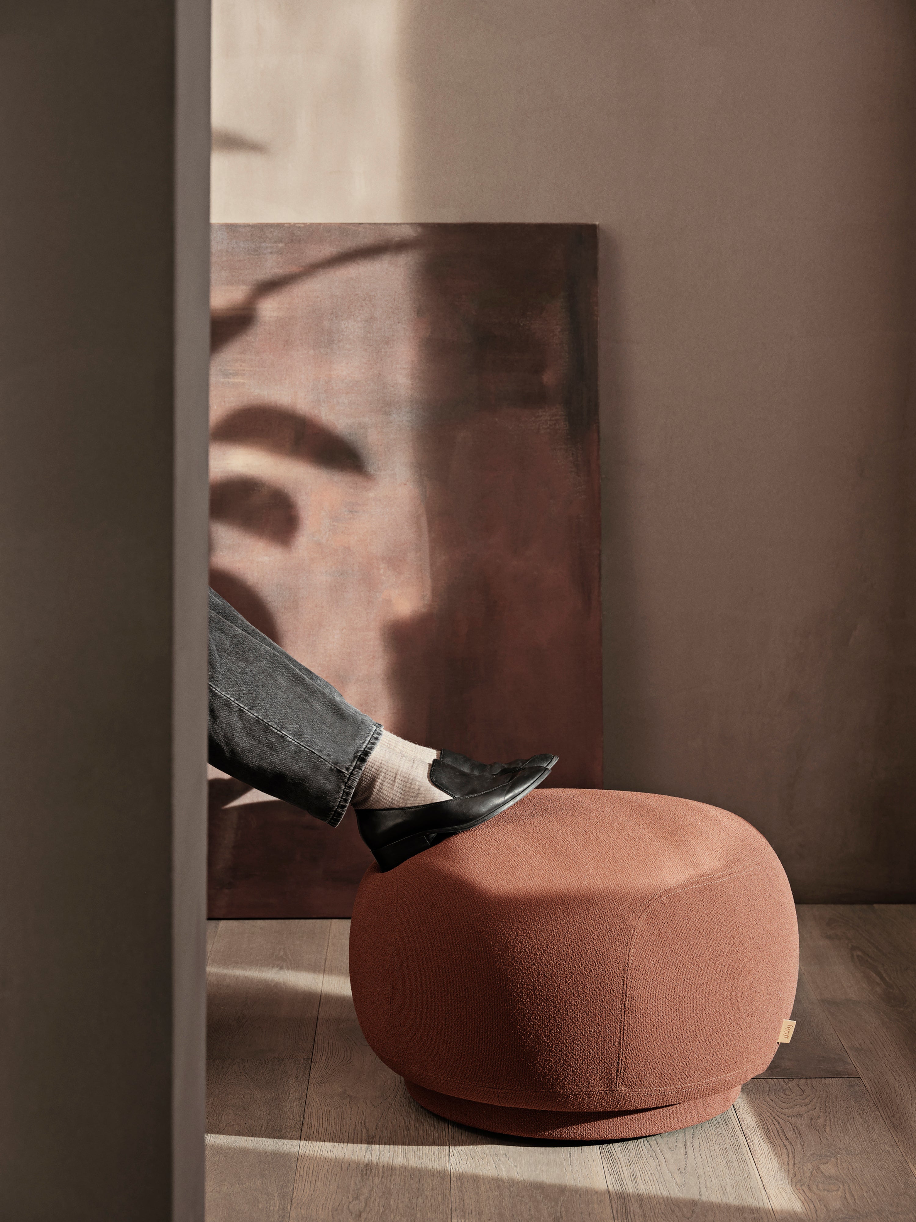 Pouf rico rich velvet green