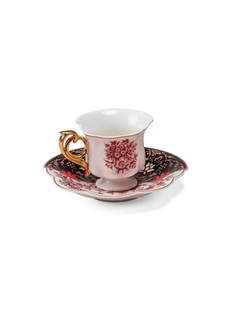 Filiżanka ze spodkiem HYBRID SAGALA porcelanowy Seletti    Eye on Design