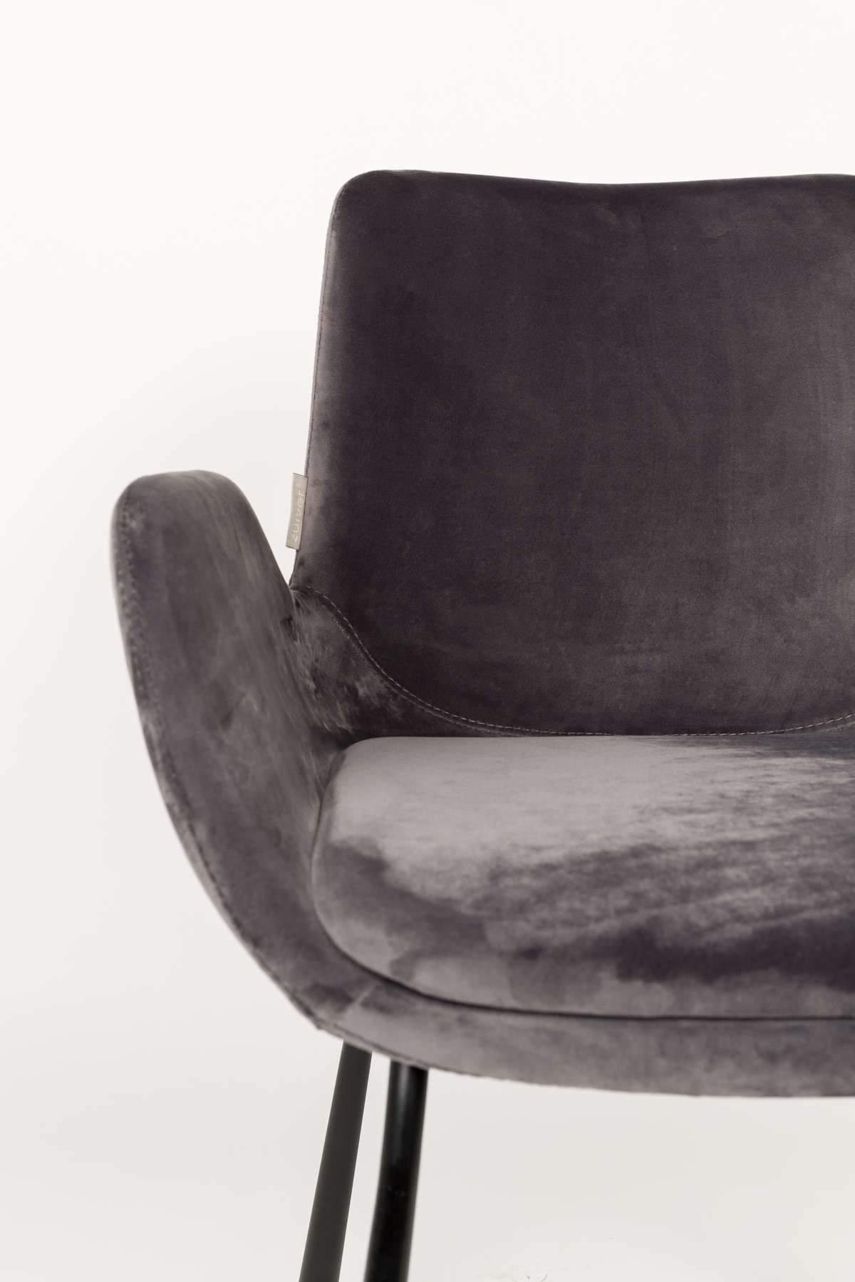 Fotel BRIT ciemnoszary Zuiver    Eye on Design