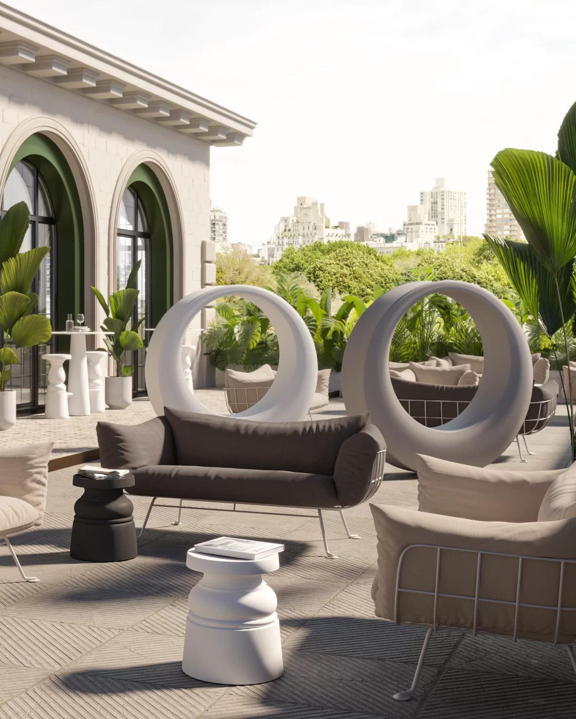 Fotel bujany O. biały Moooi    Eye on Design