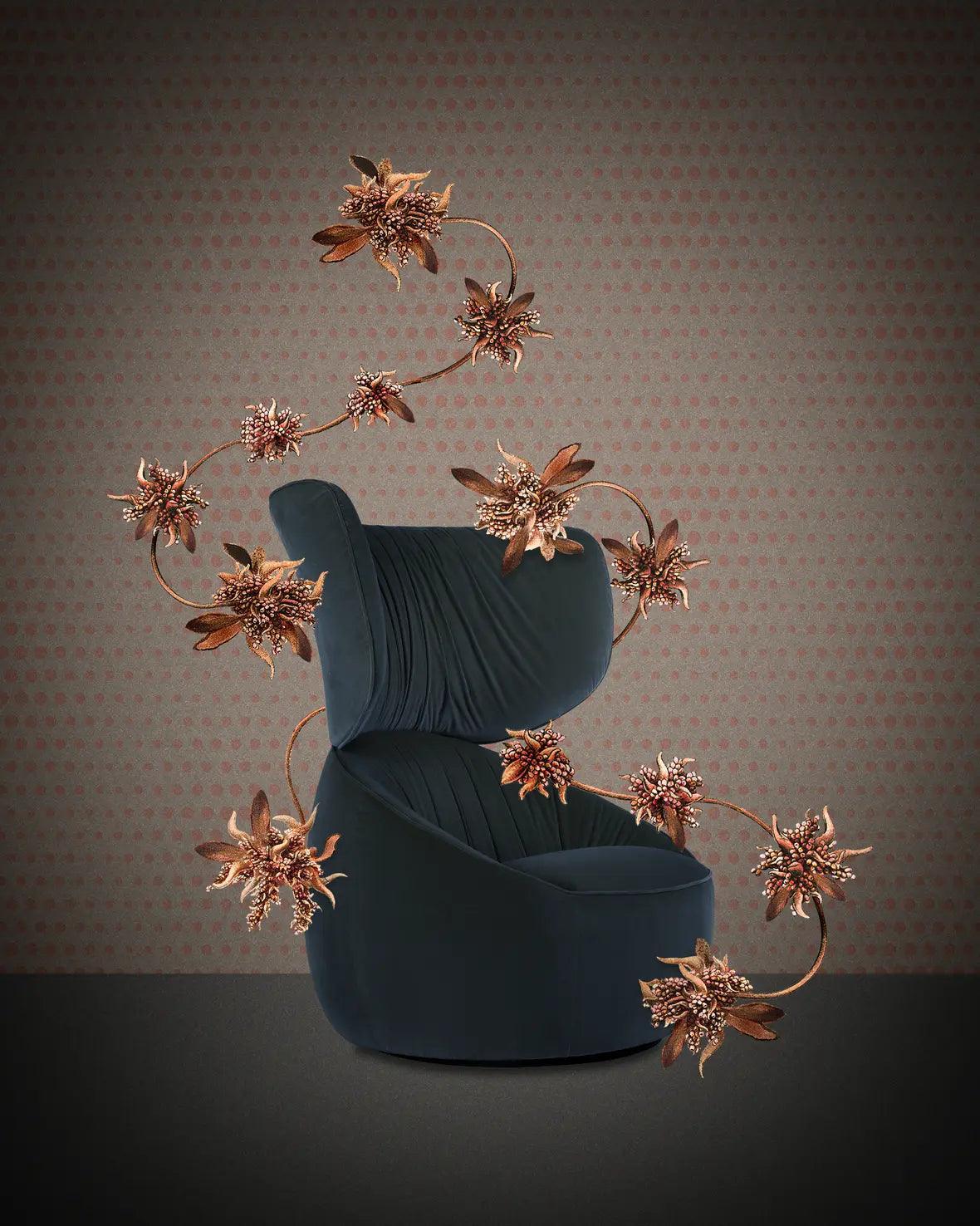 HANA WINGBACK upholstered armchair Moooi Eye on Design