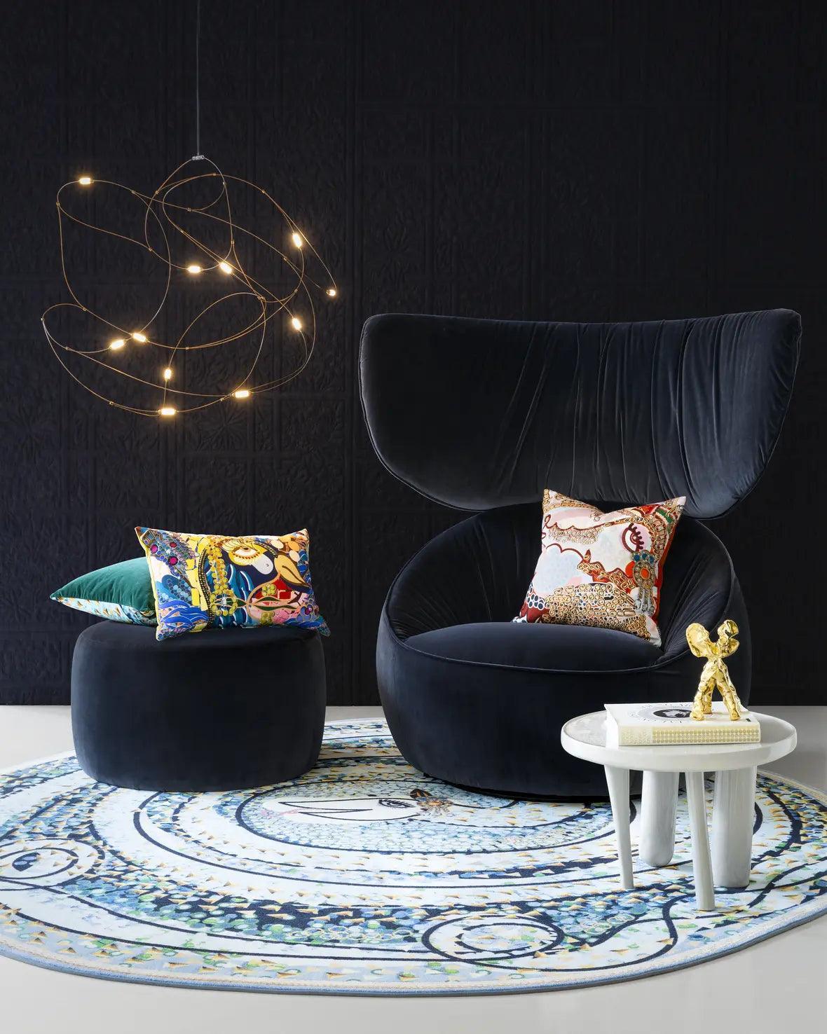 Fotel HANA WINGBACK tapicerowany Moooi    Eye on Design