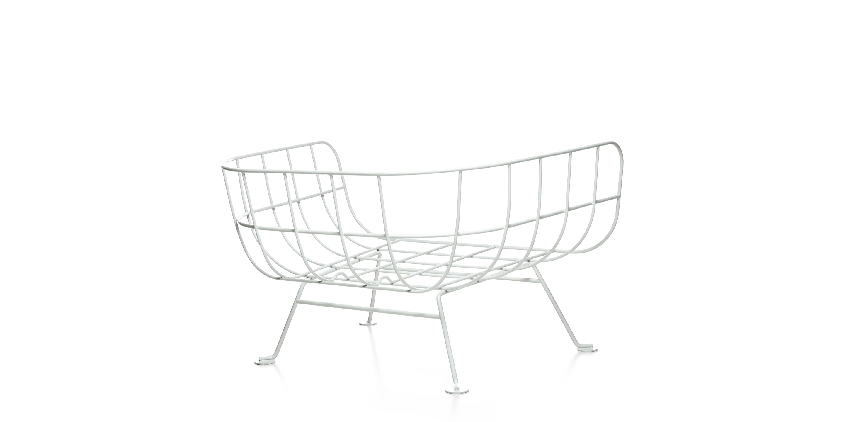 Armchair NEST white base Moooi Eye on Design