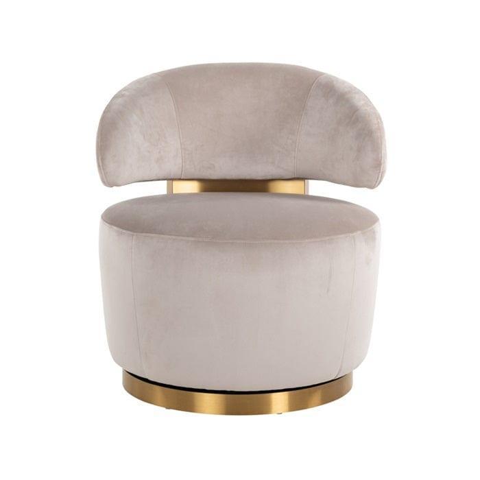 Fotel obrotowy MAXIME beżowy Richmond Interiors    Eye on Design