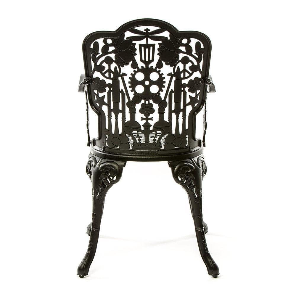 Fotel ogrodowy INDUSTRY czarny Seletti    Eye on Design