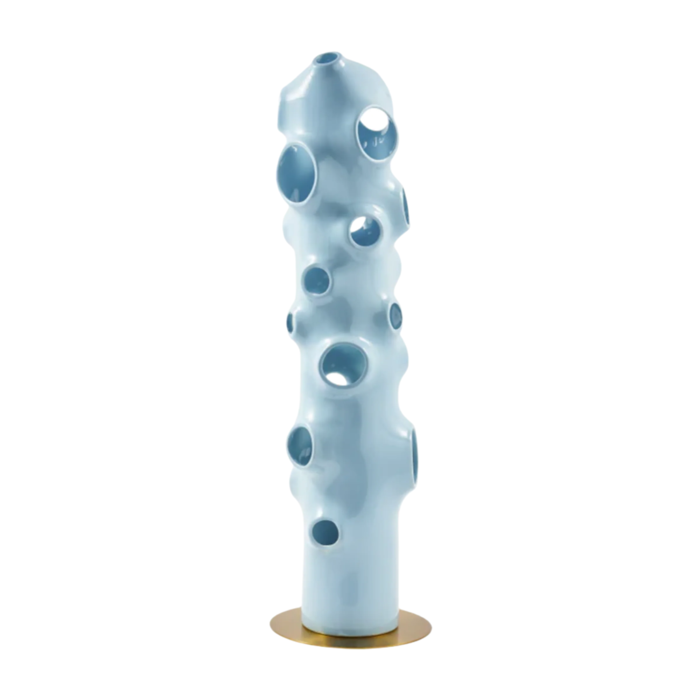 Lampa podłogowa BULLE jasnoniebieski