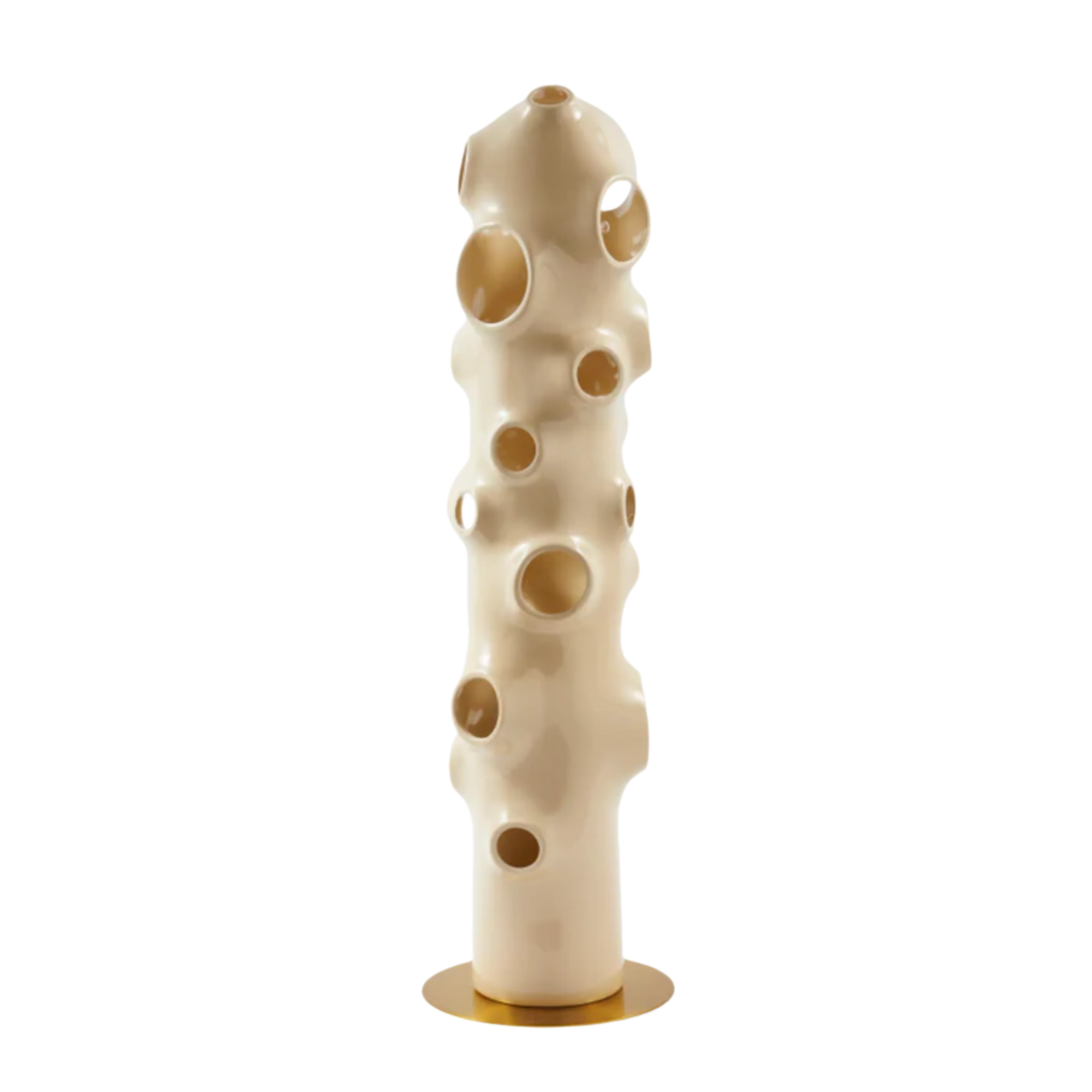 Lampa podłogowa BULLE beżowy