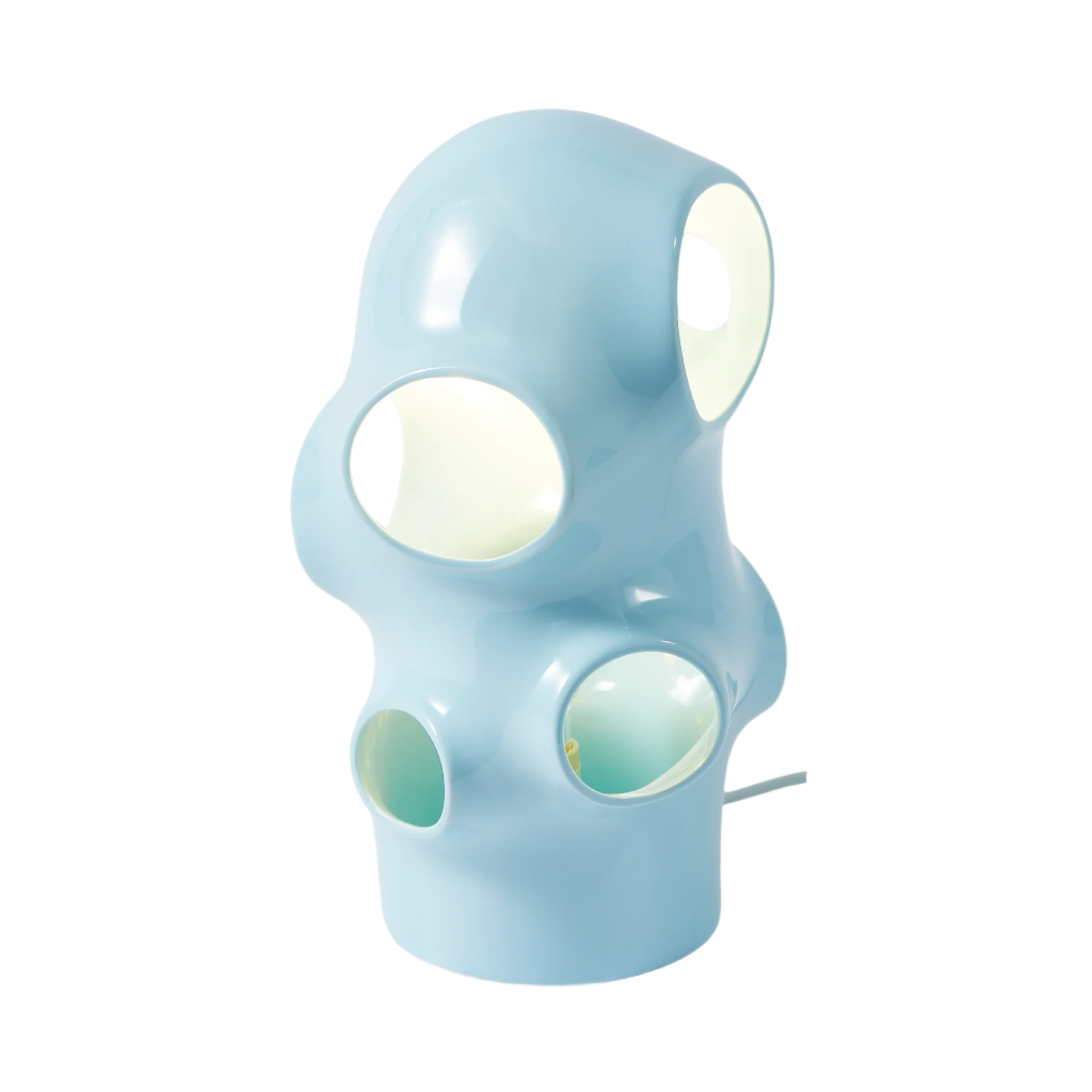 Lampa stołowa BULLE jasnoniebieski