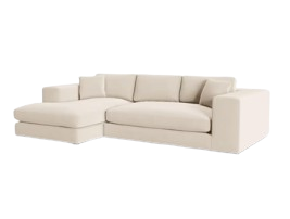 Velvet corner sofas