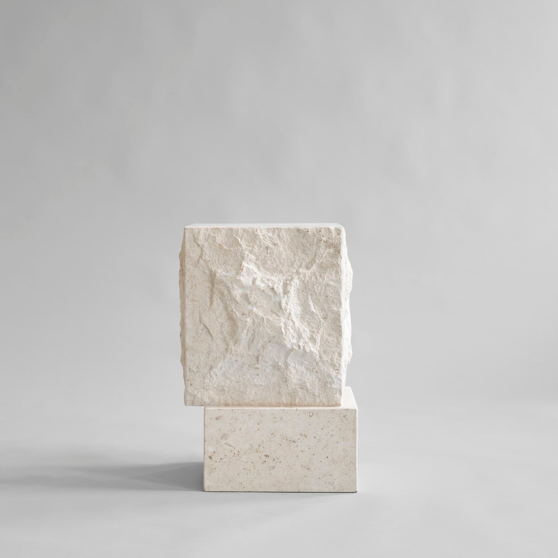 TEMPLE limestone coffee table