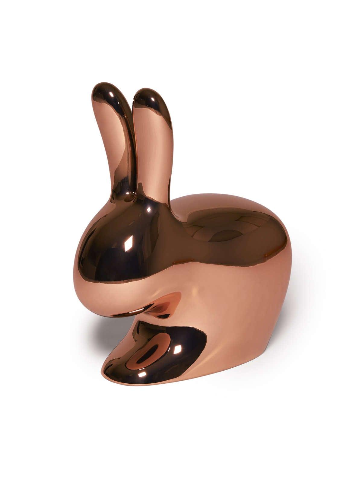 Krzesełko RABBIT miedziany Qeeboo    Eye on Design