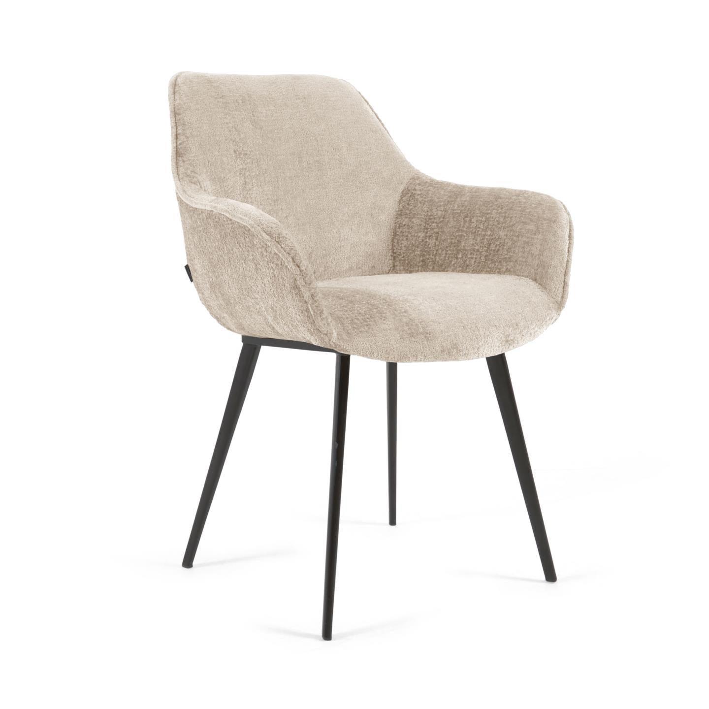 Krzesło AMIRA beżowy szenil La Forma    Eye on Design