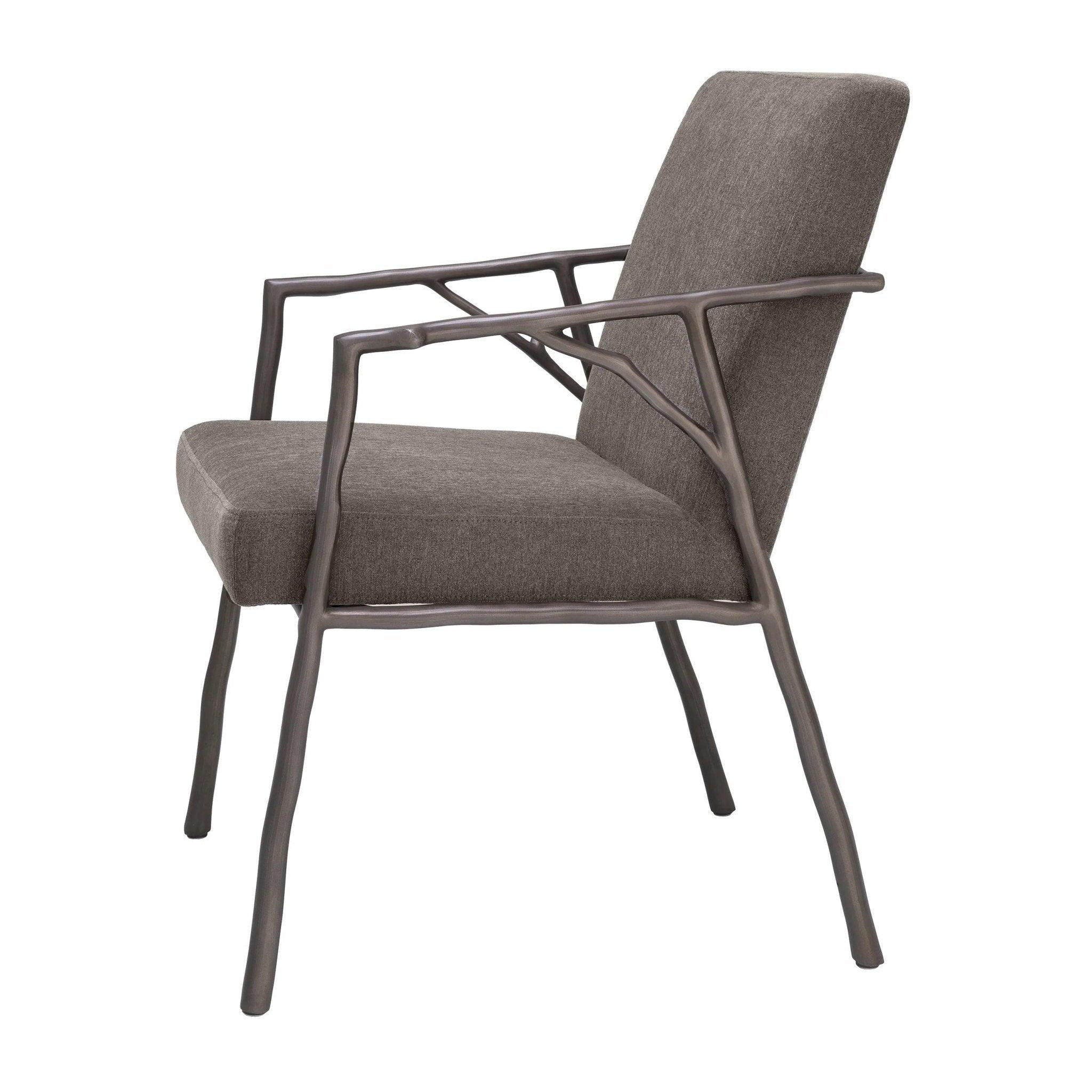 Krzesło ANTICO brązowy z brązową podstawą Eichholtz    Eye on Design