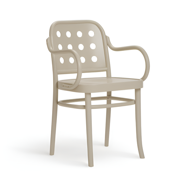 Chair with armrests Classic B-6010 beech wood