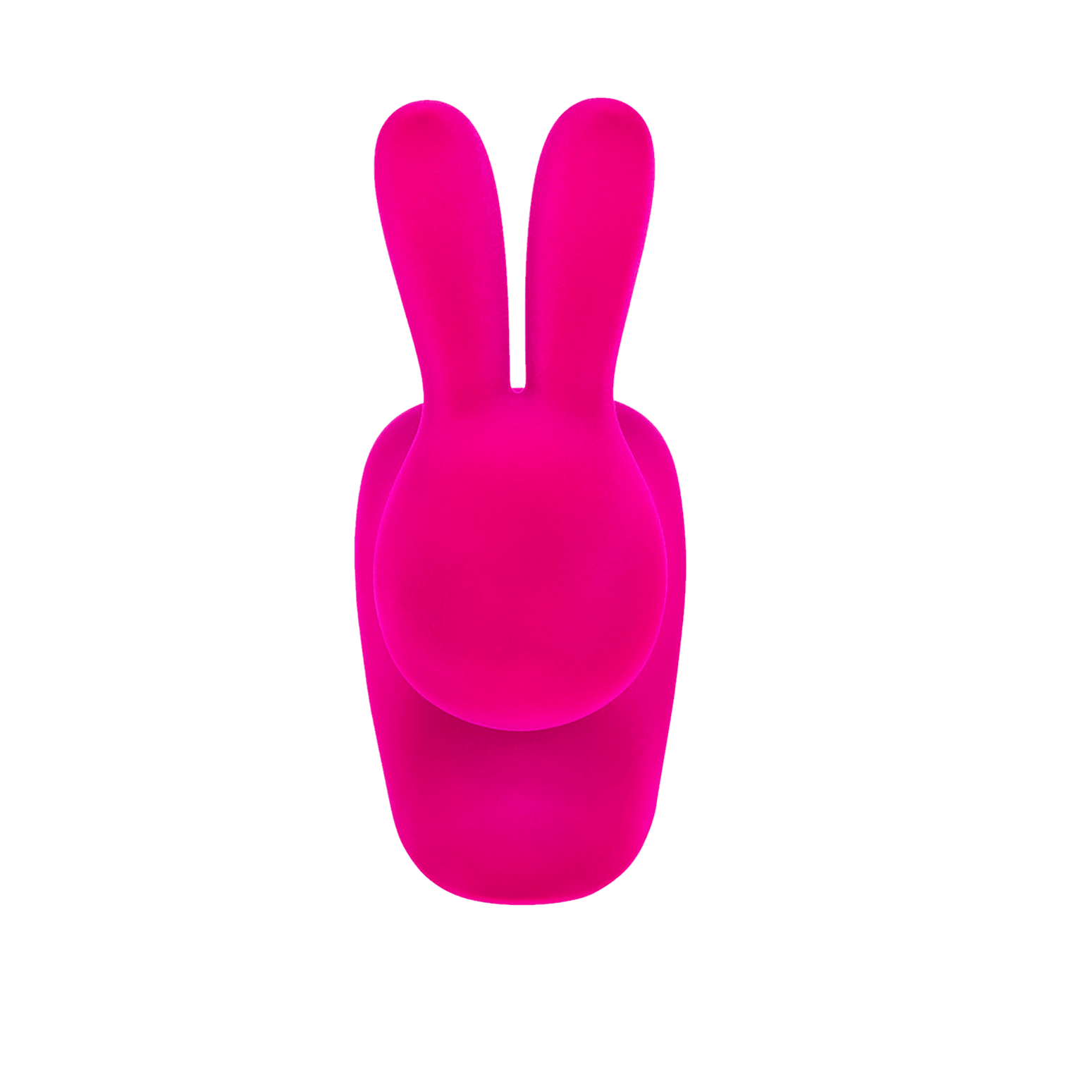 Krzesło BABY RABBIT VELVET fuksja Qeeboo    Eye on Design