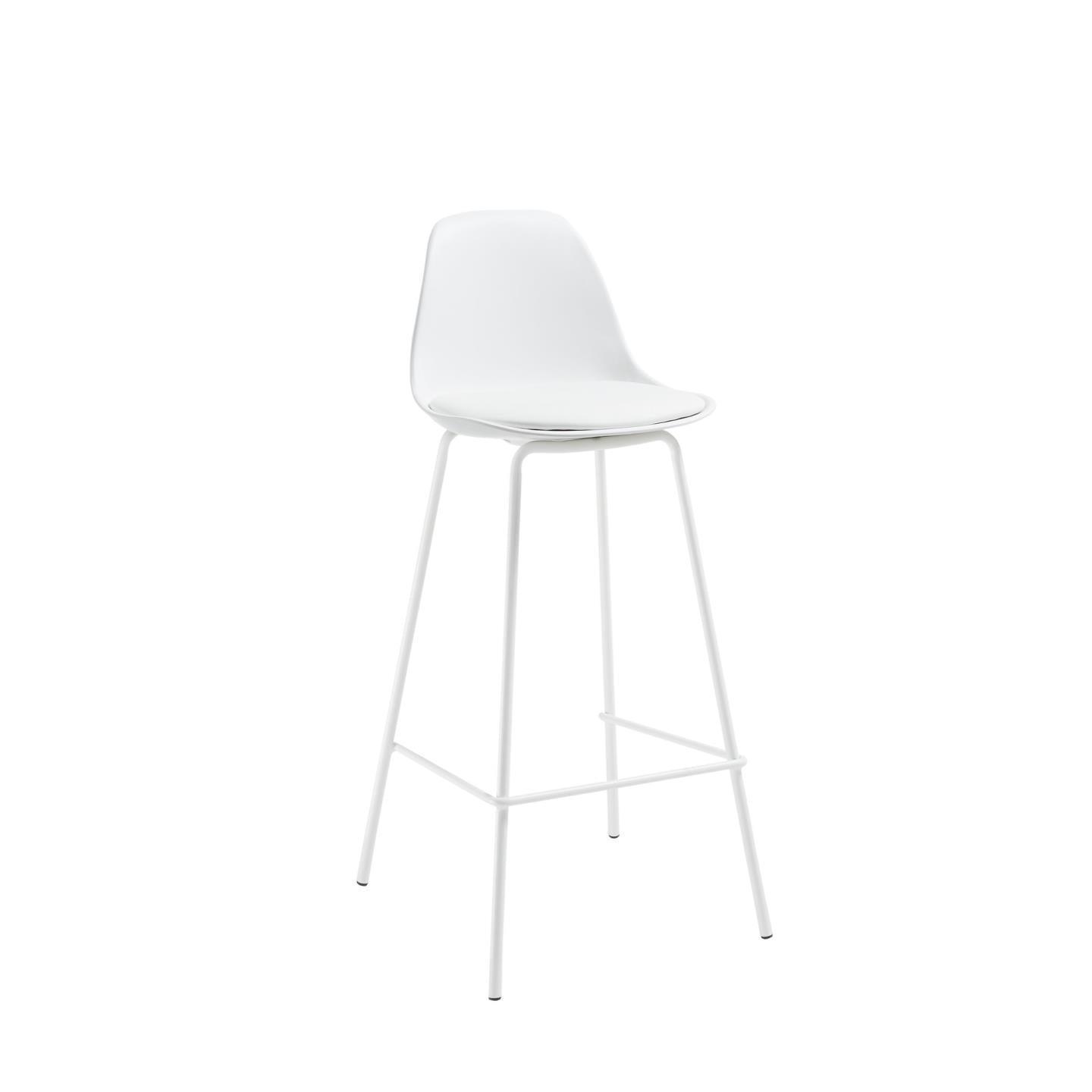 Krzesło barowe BRIGHTER biały La Forma 65 cm   Eye on Design
