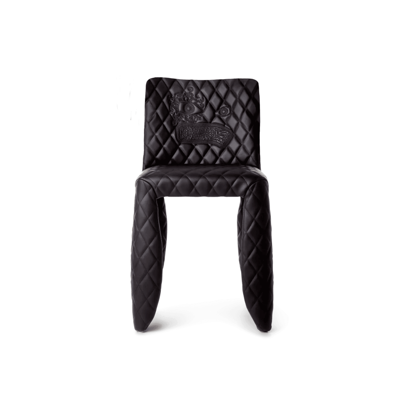 MONSTER chair Moooi Yes Black with embroidery Eye on Design