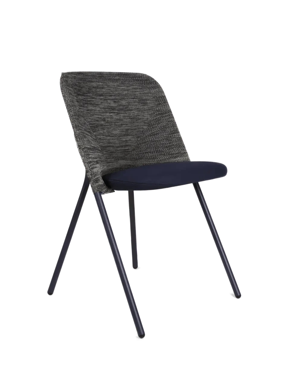 SHIFT folding chair grey with blue Moooi Eye on Design