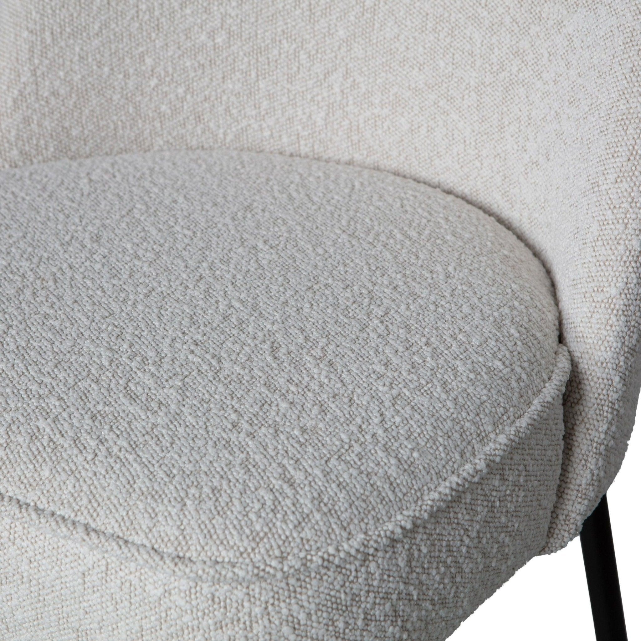 Krzesło VOGUE boucle biały Be Pure    Eye on Design