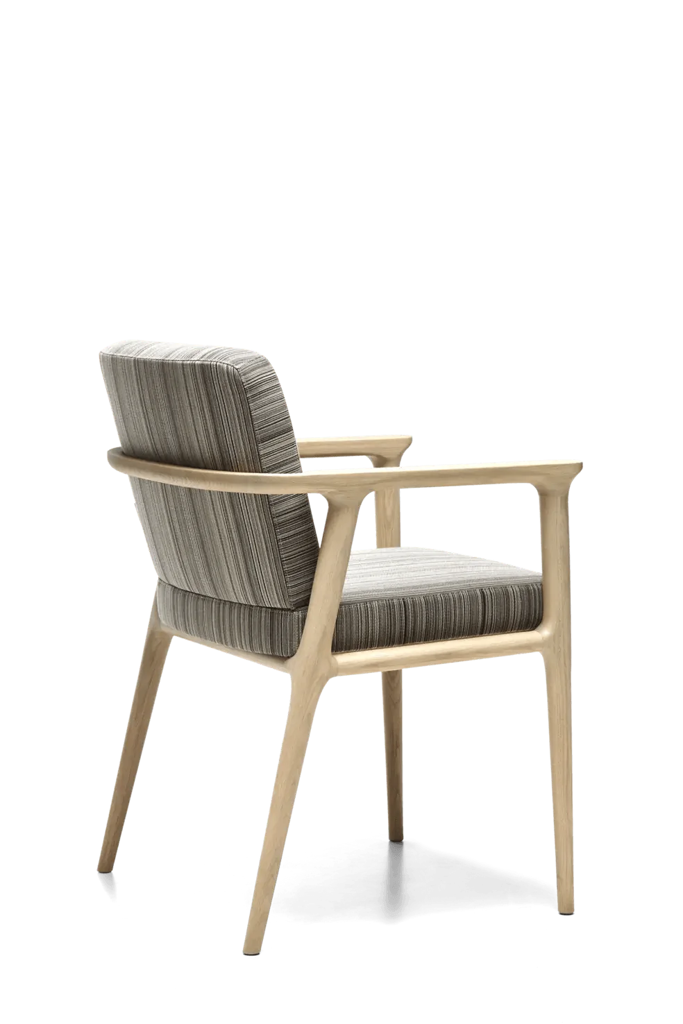 Chair with armrests ZIO oak wood Moooi Eye on Design