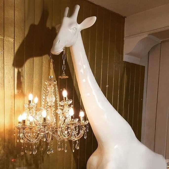 Lampa GIRAFFE IN LOVE M czarna Qeeboo    Eye on Design