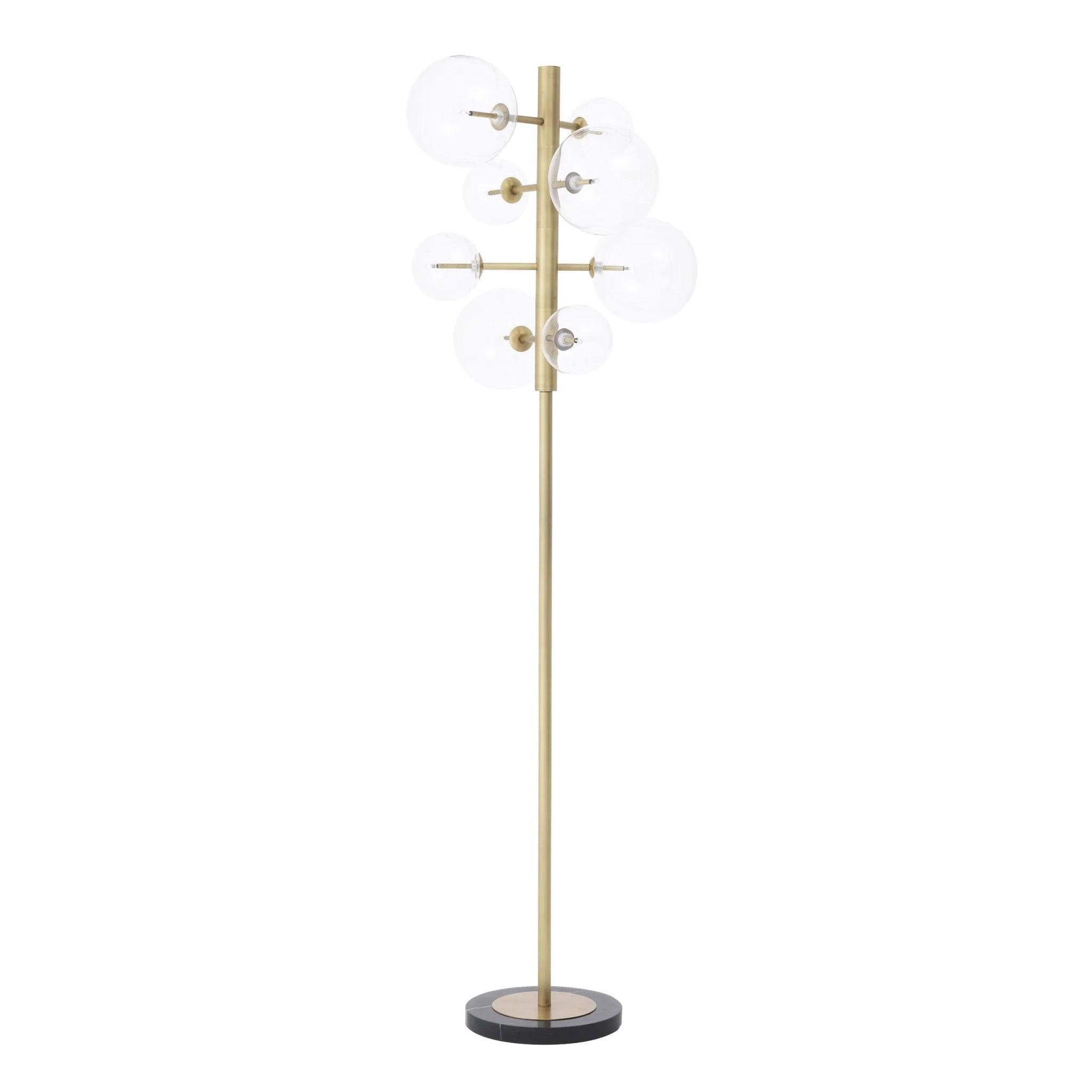 Lampa podłogowa ARGENTO mosiężny Eichholtz    Eye on Design