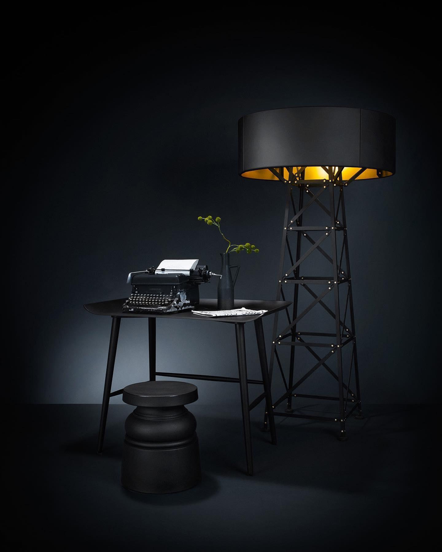 CONSTRUCTION floor lamp black Moooi Eye on Design