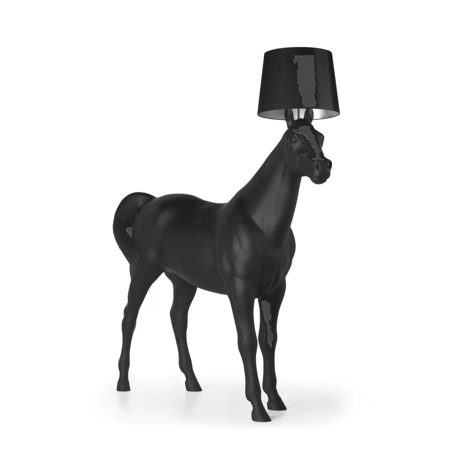 HORSE floor lamp black Moooi Eye on Design