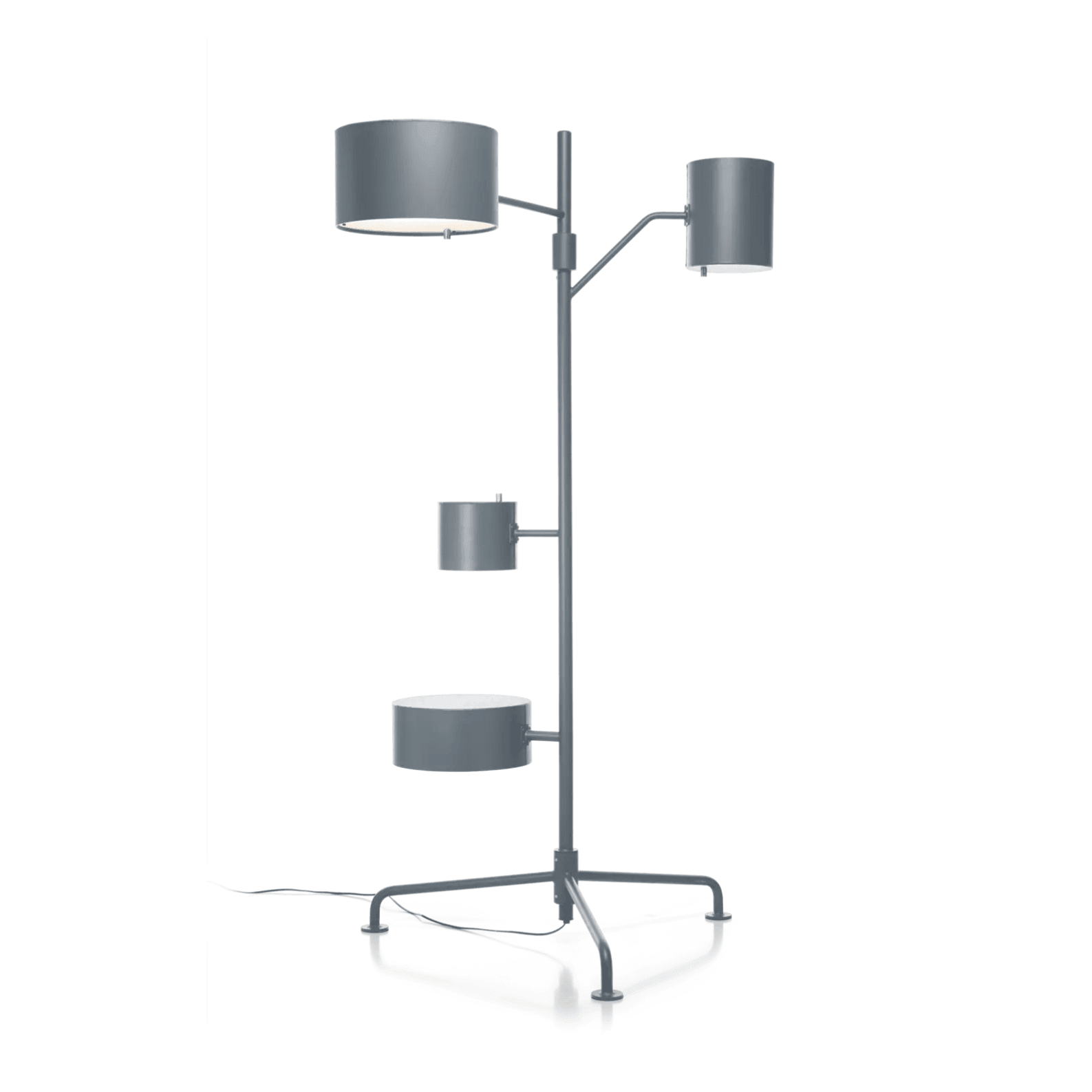 Floor lamp STATISTOCRAT silver Moooi Eye on Design