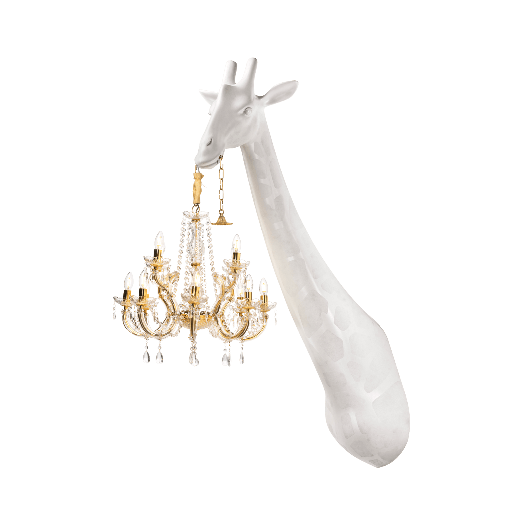 Lampa ścienna GIRAFFE IN LOVE biała Qeeboo    Eye on Design