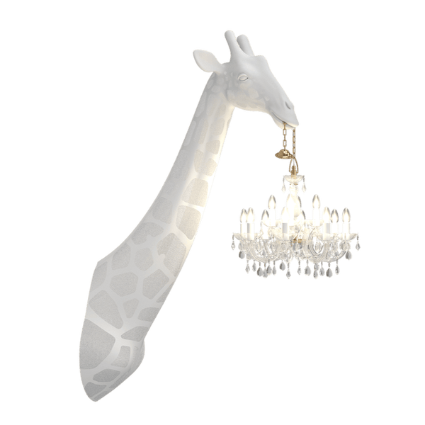 Lampa ścienna GIRAFFE IN LOVE biała Qeeboo    Eye on Design