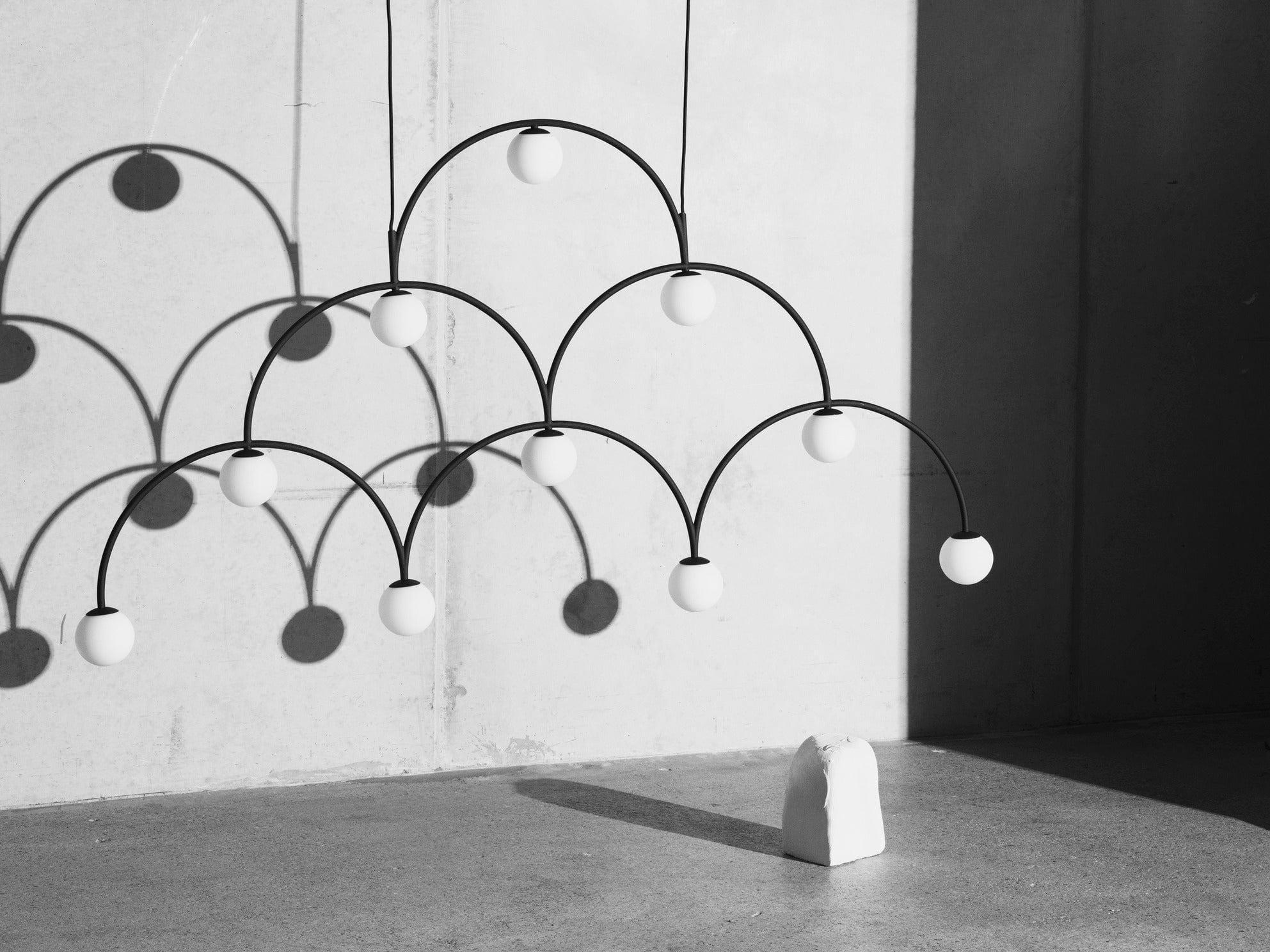 Lampa wisząca BOUNCE GRAND czarny Pholc    Eye on Design