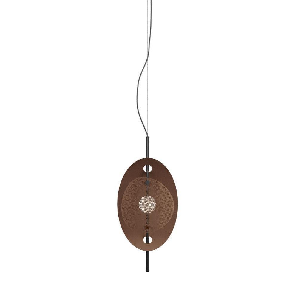 Lampa wisząca COROLLE VERTICAL brązowy Liu Jo Living    Eye on Design
