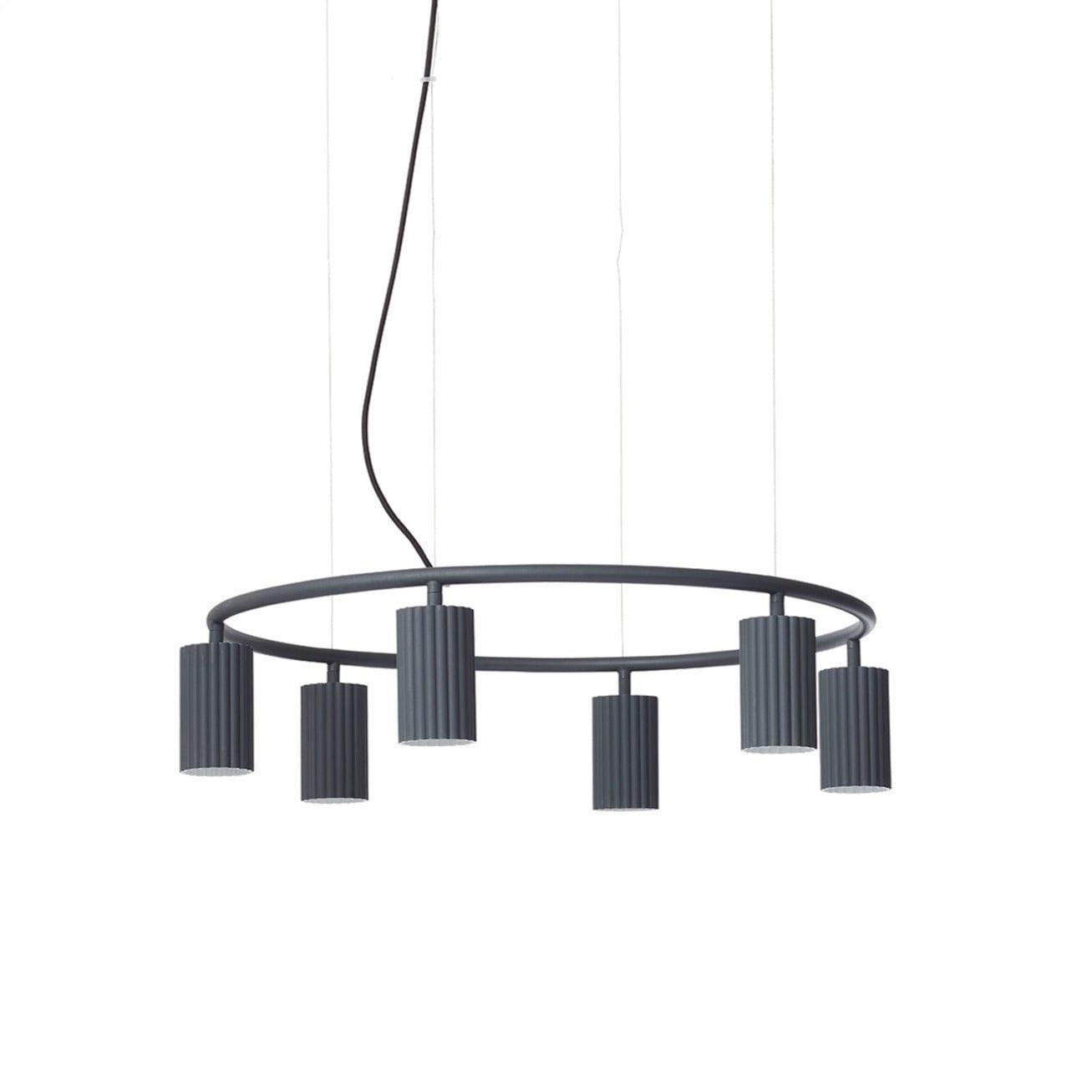 Lampa wisząca DONNA CIRCLE czarny Pholc 60 cm   Eye on Design