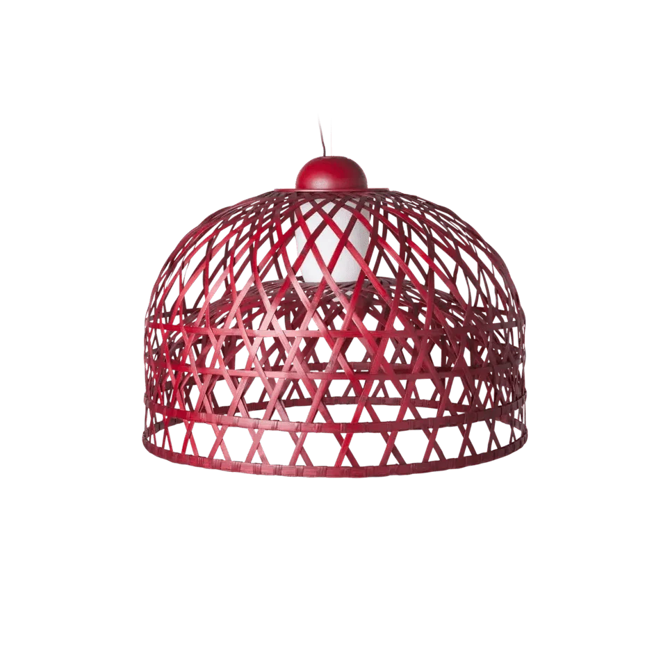 EMPEROR SUSPENDED pendant lamp red Moooi 60 cm Eye on Design