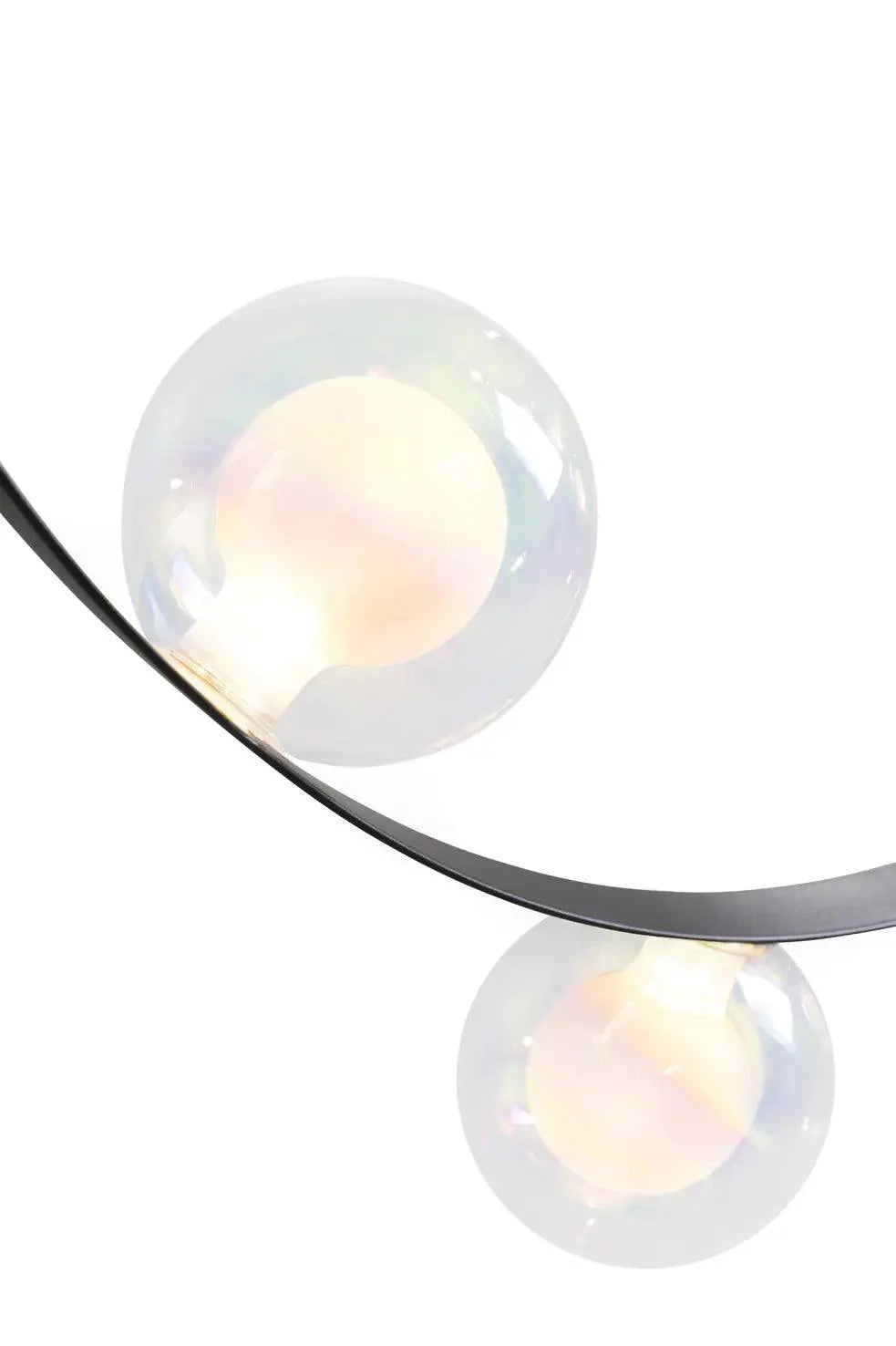 HUBBLE BUBBLE pendant lamp Moooi 7 Transparent iridescent Eye on Design