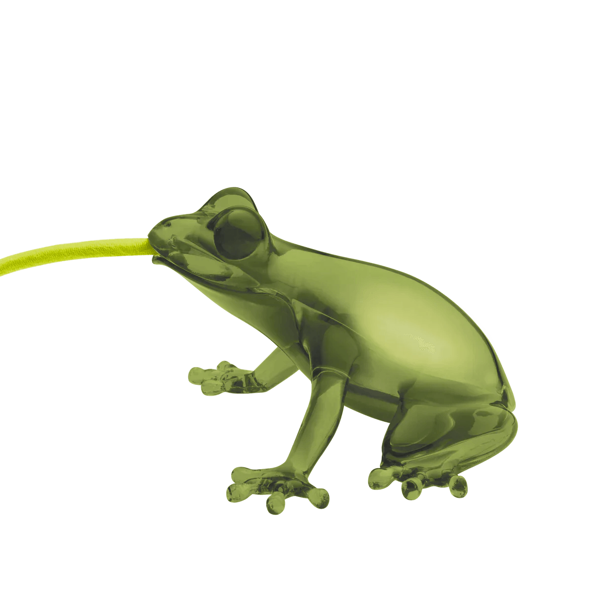 Lampa wisząca HUNGRY FROG szmaragdowy Qeeboo    Eye on Design