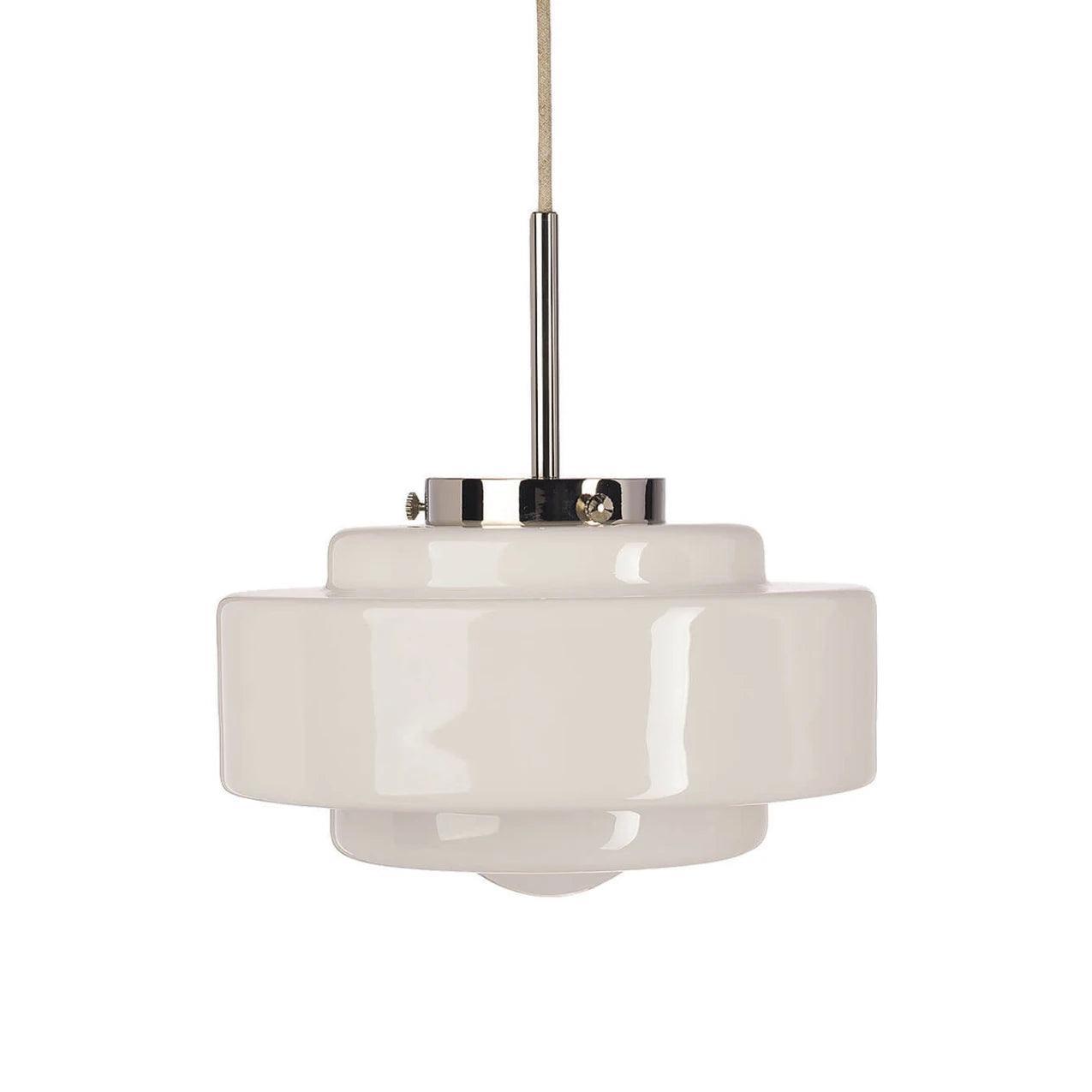 Lampa wisząca MÉMOIRE nikiel Embassy Interiors    Eye on Design