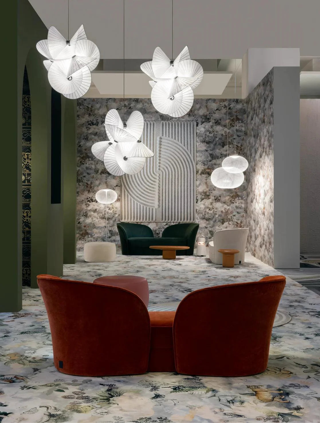 SERPENTINE LIGHT pendant lamp white Moooi Eye on Design