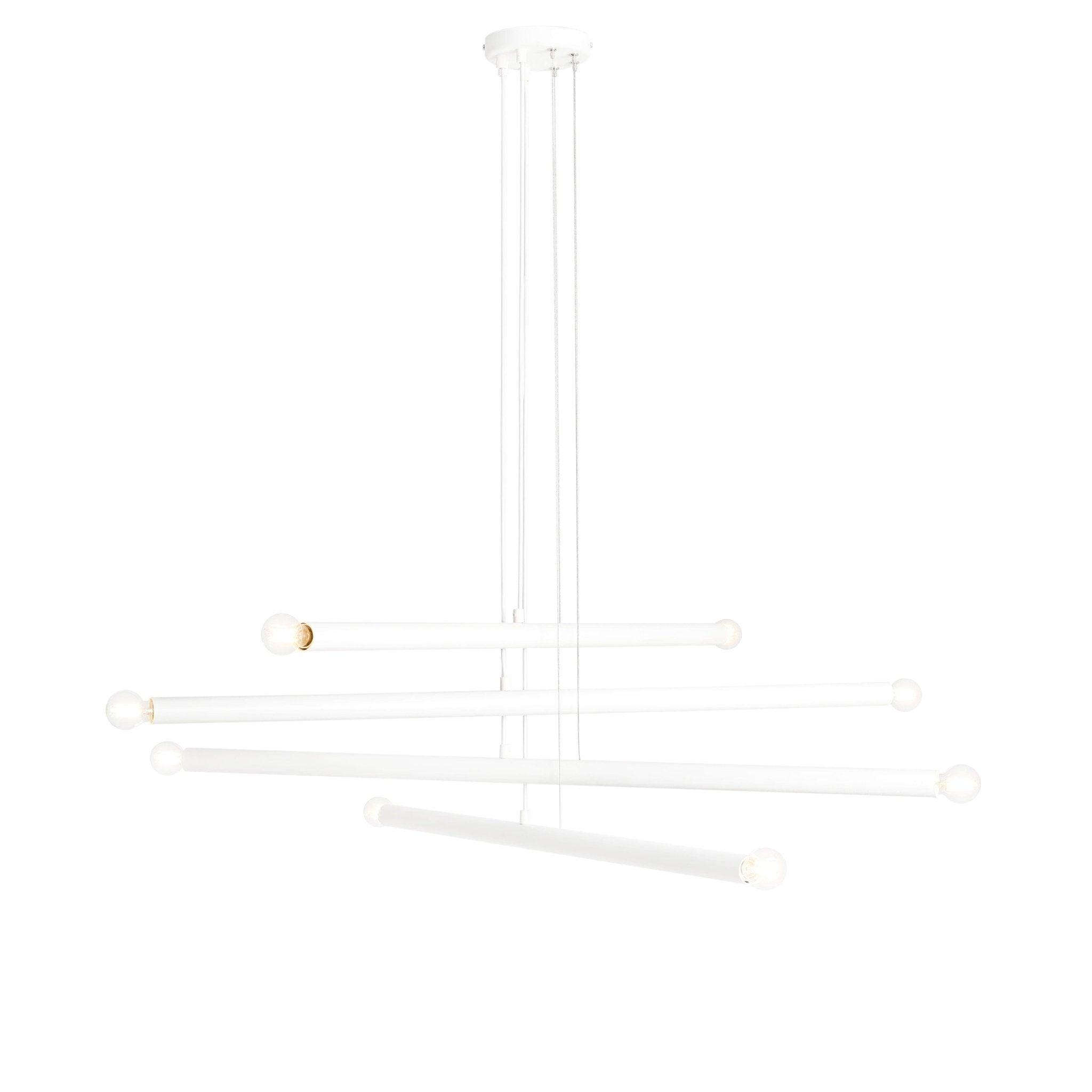 Lampa wisząca TUBO biały Artera 8   Eye on Design