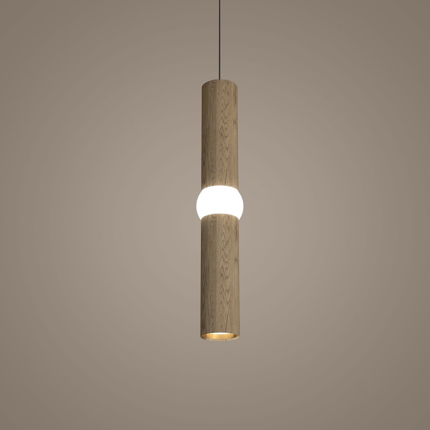 LIGHTBONE pendant lamp oak