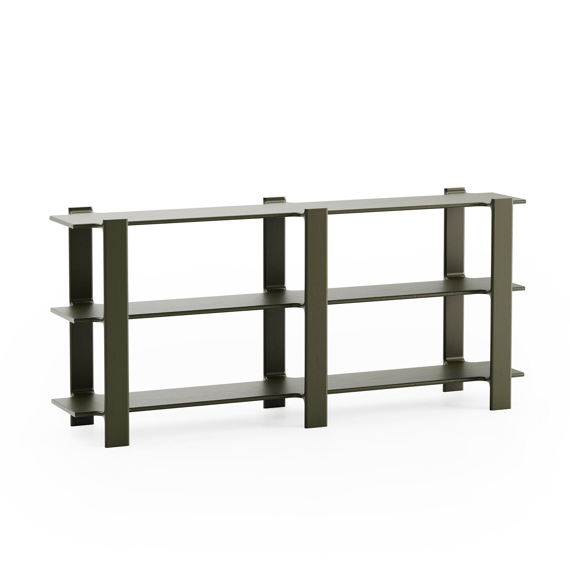 LIGO DUO Shelf green oak wood