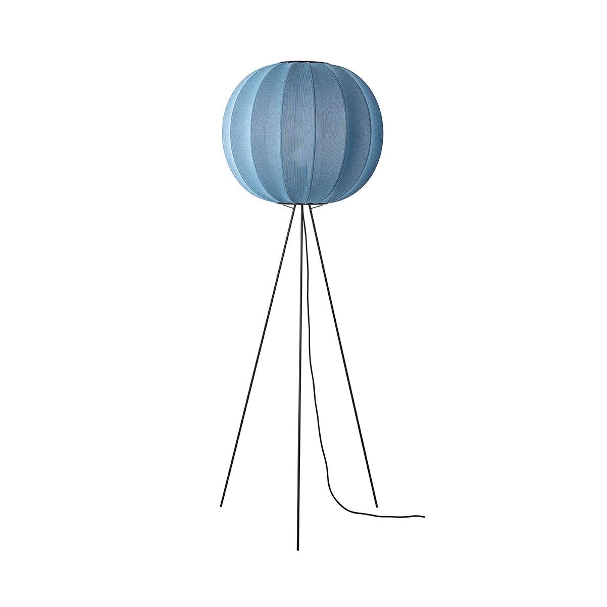 Stehlampe Dreibein hoch KNIT-WIT blau