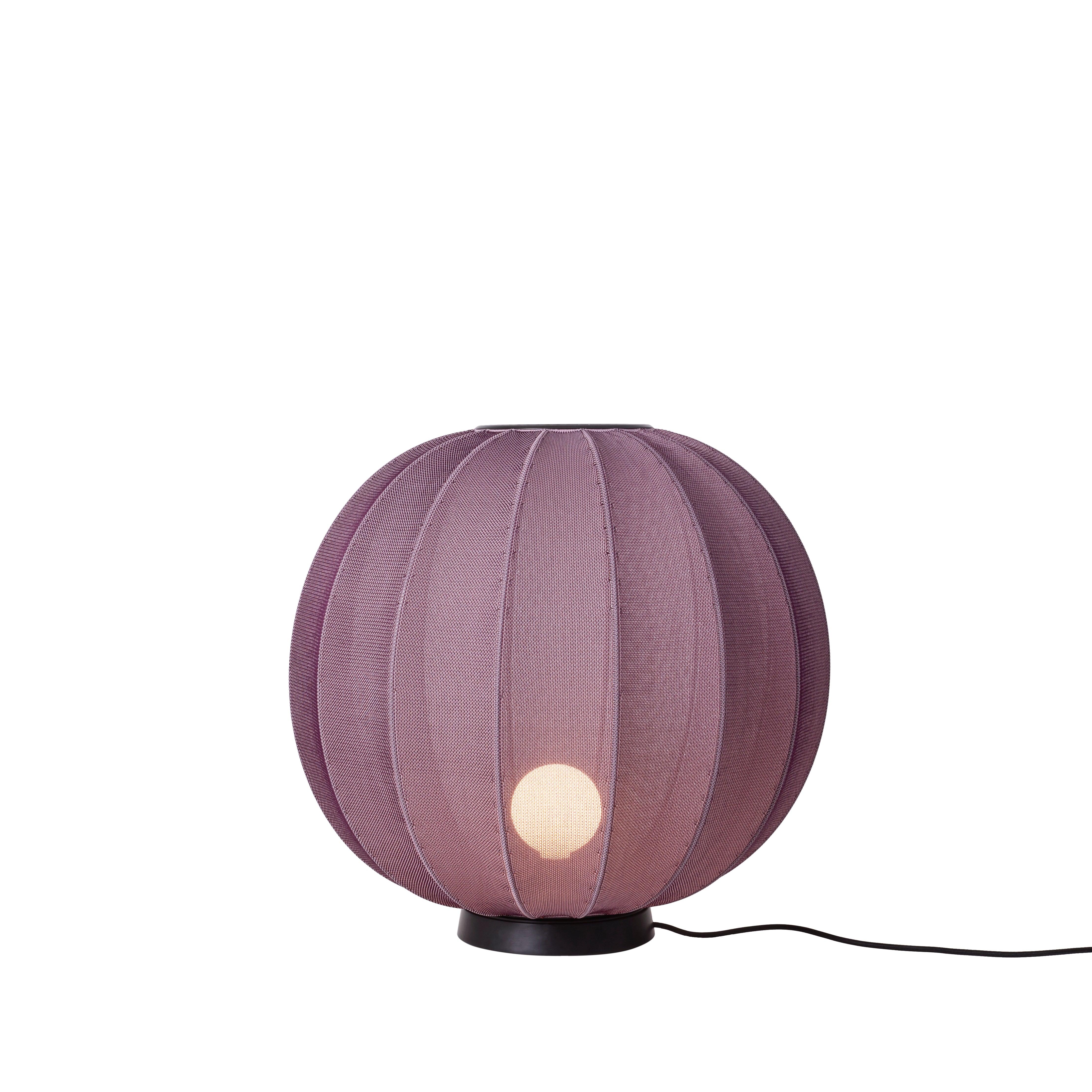 Low-Strick-Schöpfer-Stehlampe Burgunderhöhe
