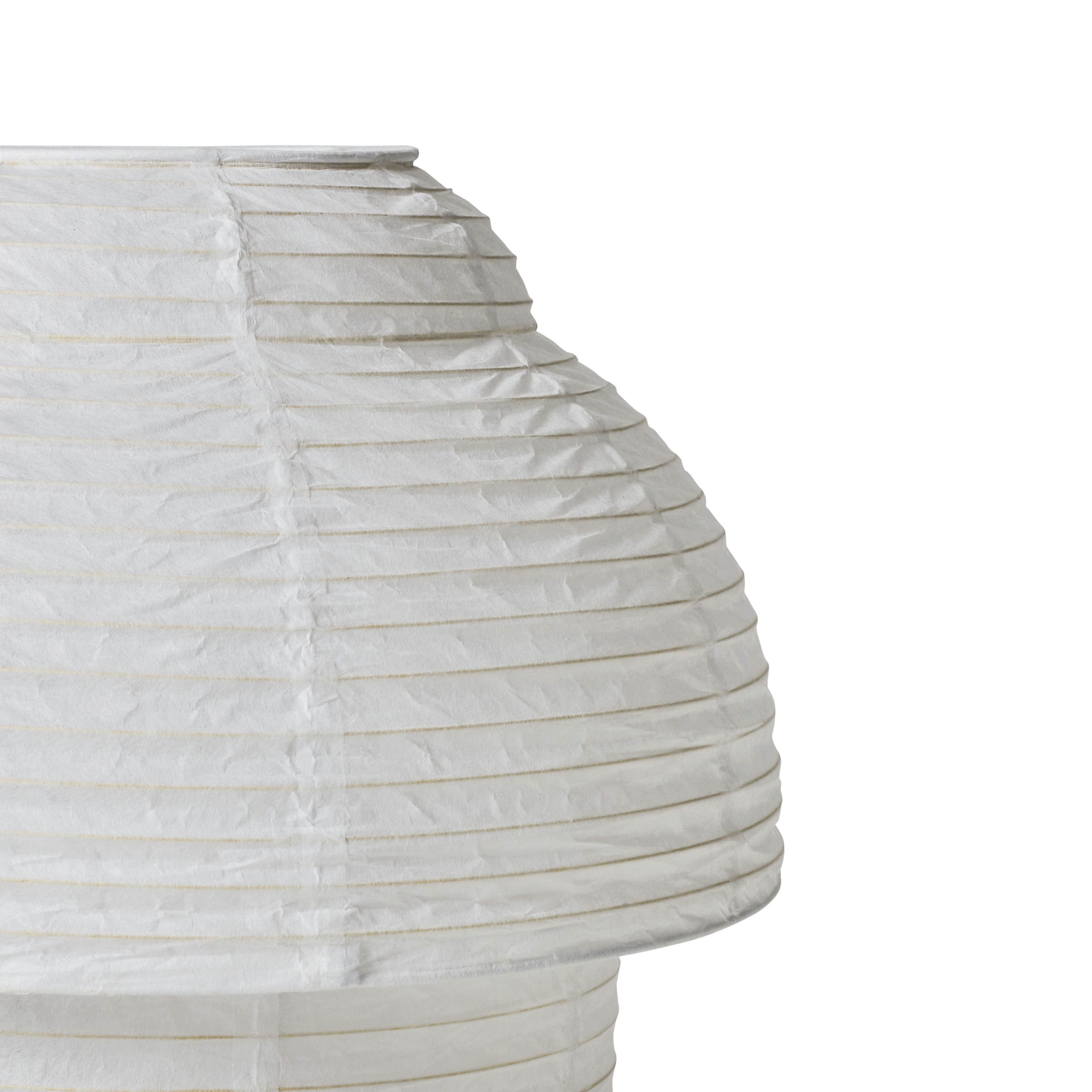 Tischlampe Doppel -Weißpapier
