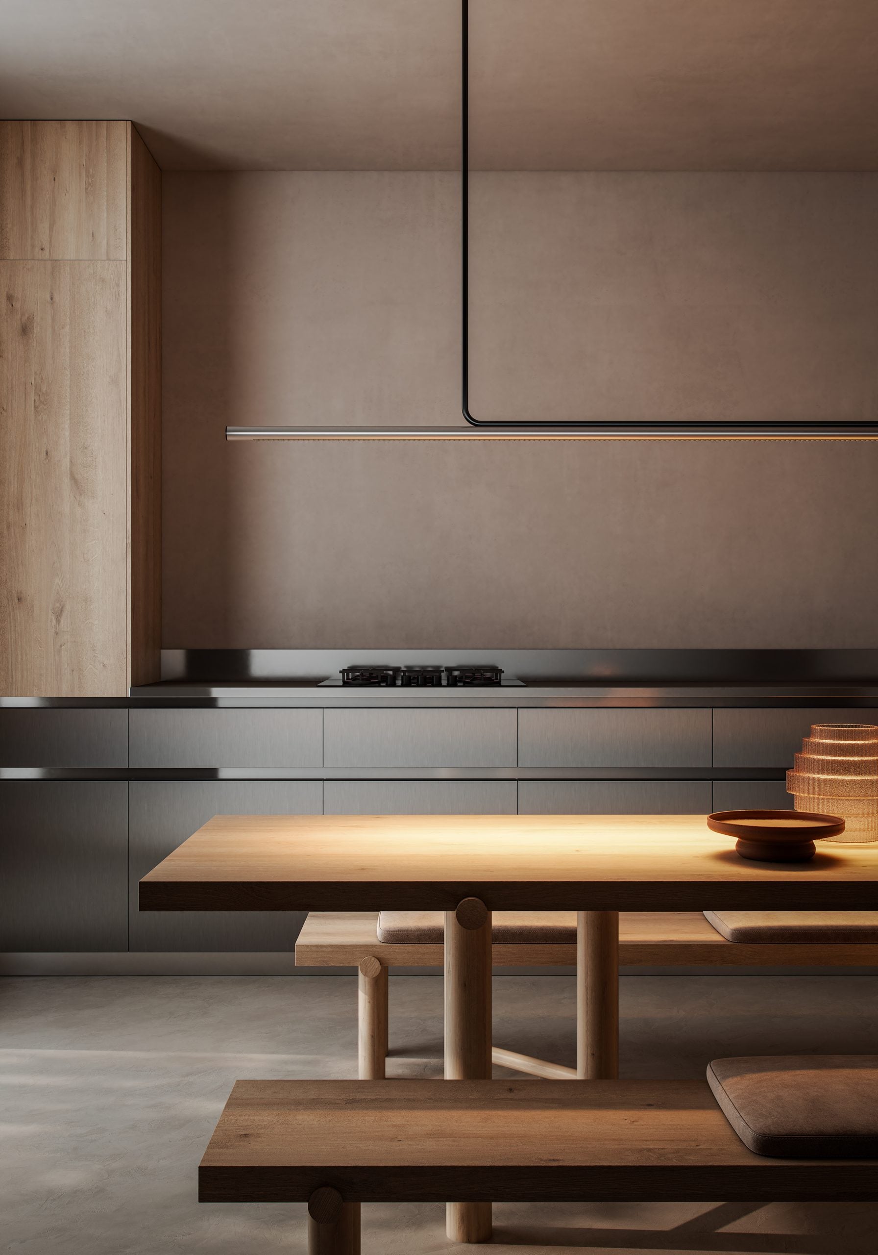 AMBROSIA PRO Silver Pendant Lamp