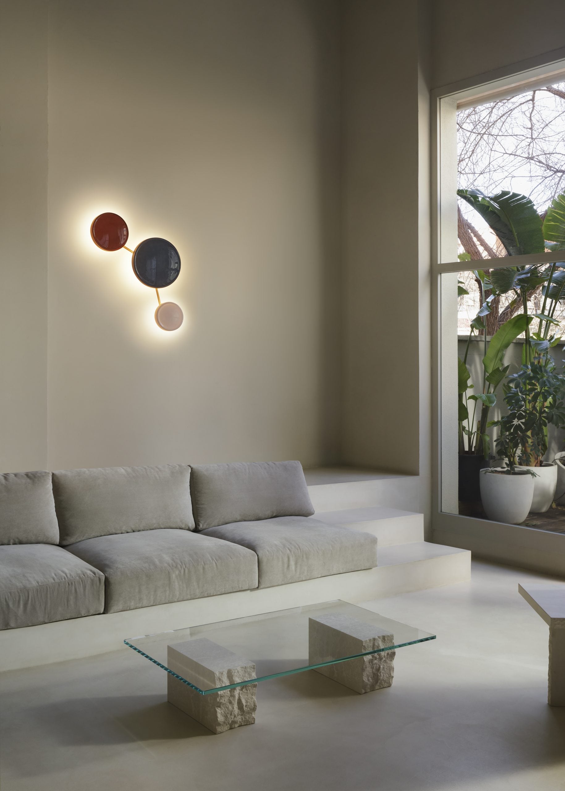 CARAMEL Blue Wall Lamp