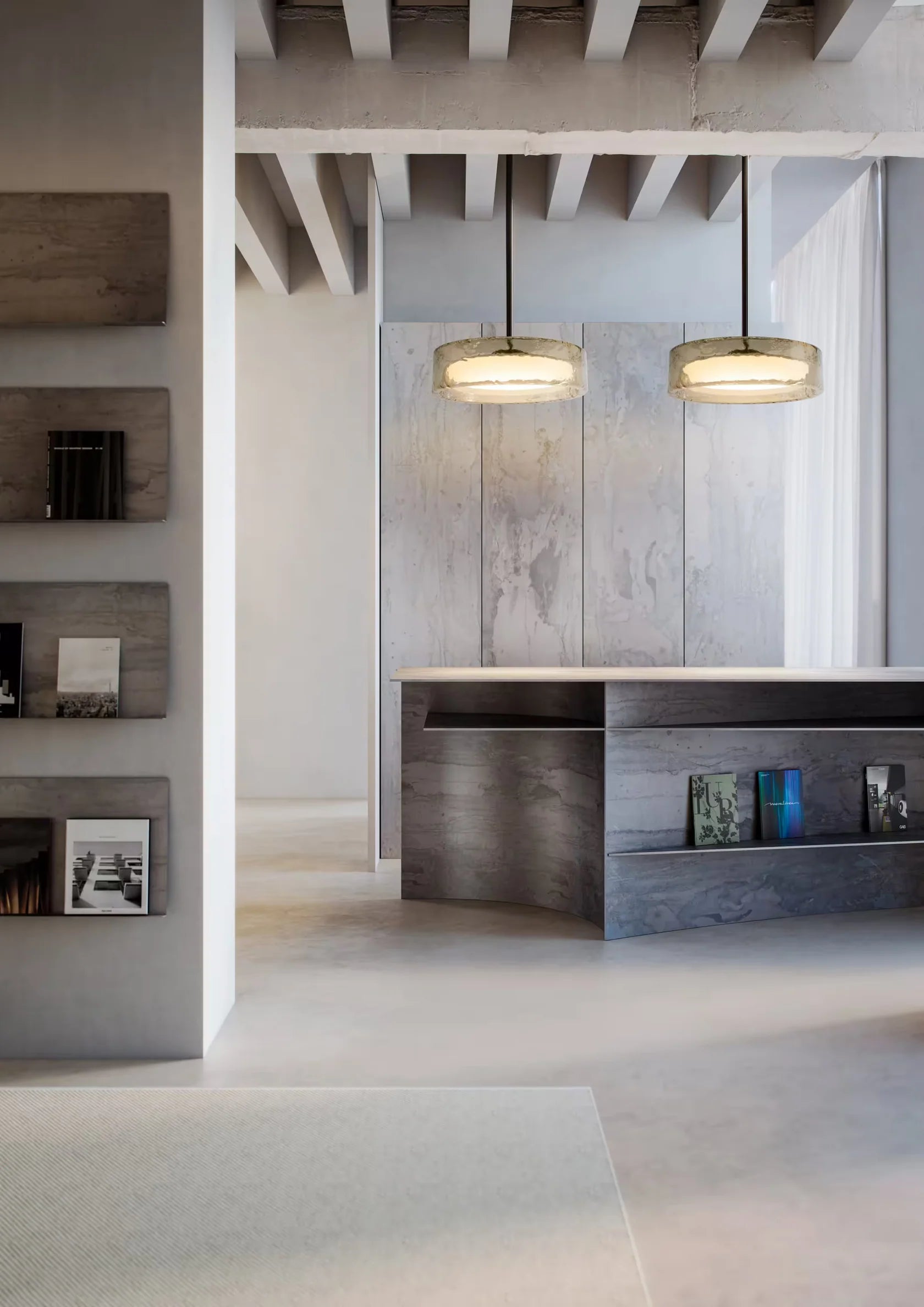 RINGO pendant lamp light gray